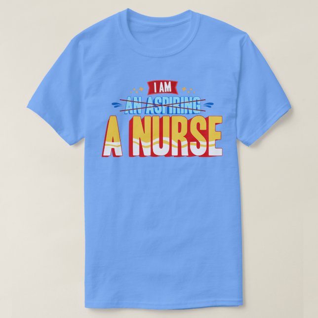 Jag är sjuksköterska t shirt (Design framsida)