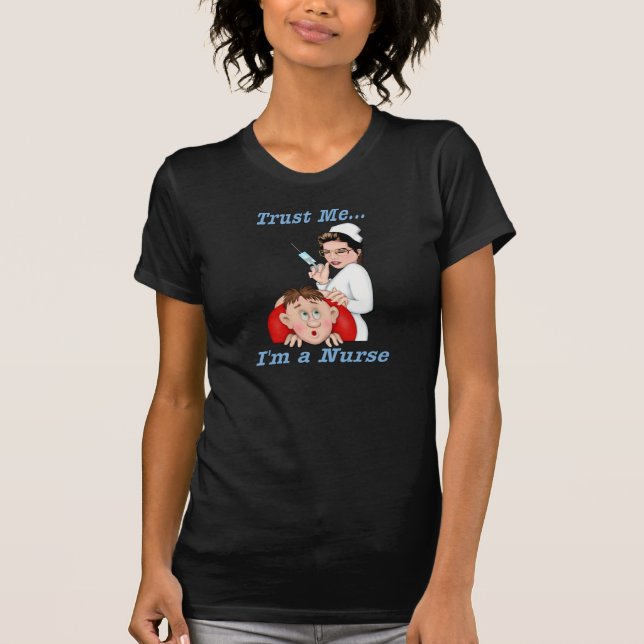 Jag är sjuksköterska tee shirt (Framsida)