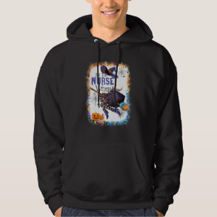 Jag är sjuksköterskan häxa Halloween Matchande Gru Hoodie