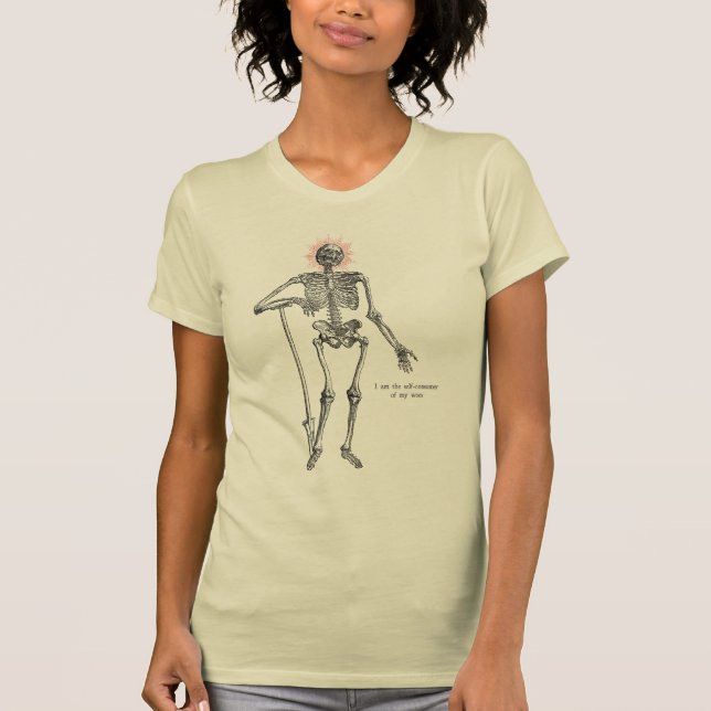 Jag är Skeleton! T Shirt (Framsida)