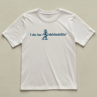 Jag är Skidadins Roligt Cat Gent som illustreras T Shirt