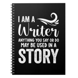 Jag är skrivmaskin, allt du säger eller kan använd anteckningsbok