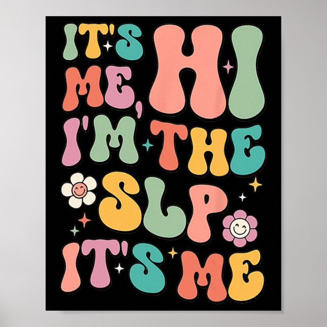 Jag är SLP Tal Pathology Appreciati. Poster (Framsidan)