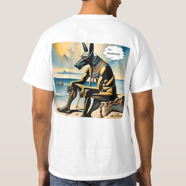 Jag är slut t shirt (Baksida)