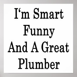 Jag är smart och Underbar. Poster