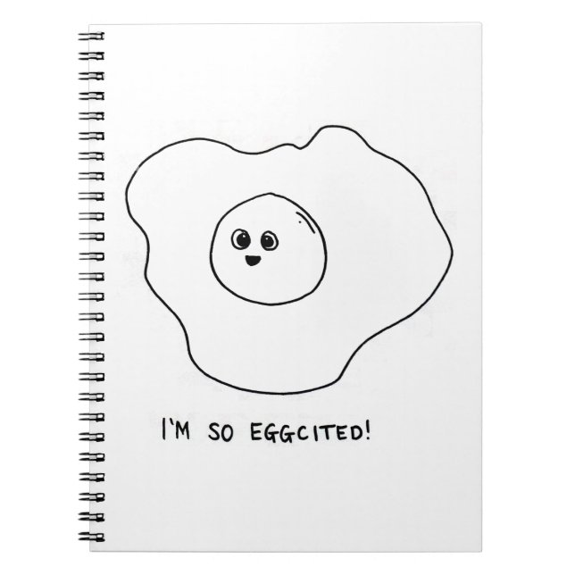 Jag är So Eggted Anteckningsbok (Framsidan)