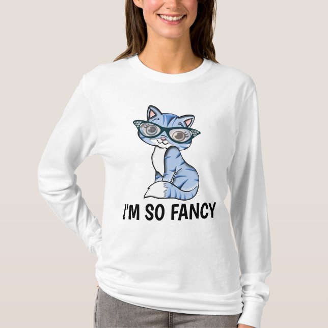 JAG ÄR SO FINARE, CUTE KATTUNGE T-Shirts (Framsida)