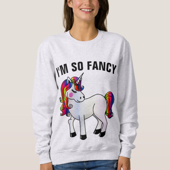 JAG ÄR SO FINARE UNICORN T-SHIRTS (Framsida)