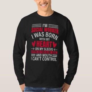 Jag är Social Worker Social Work Graphic T Shirt