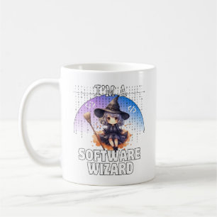 Jag är software-guide.b kaffemugg