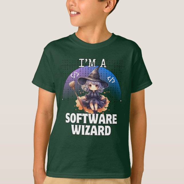 Jag är software-guide.b t shirt (Framsida)