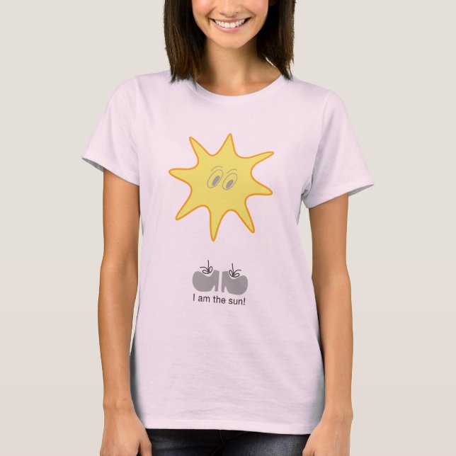 Jag är sol tee shirt (Framsida)