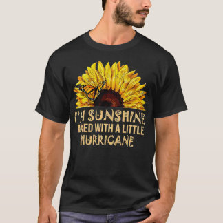 Jag är solskenad med liten orkan t shirt