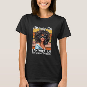 Jag är som Afro Melanin Afro Blac T Shirt