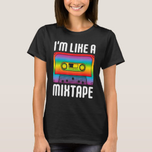 JAG ÄR SOM EN MIXTAPE Rainbow LGBT Gay pride Month T Shirt