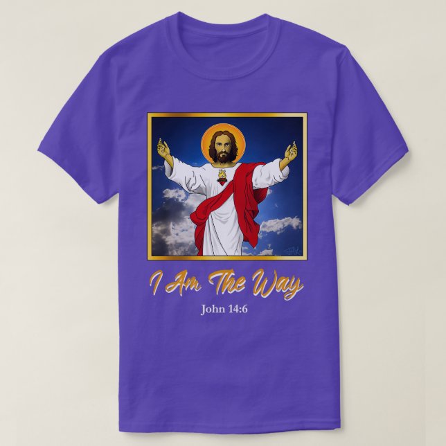 Jag är som Jesus v1 2 T Shirt (Design framsida)