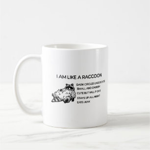 Jag är som Raccoon Kaffemugg