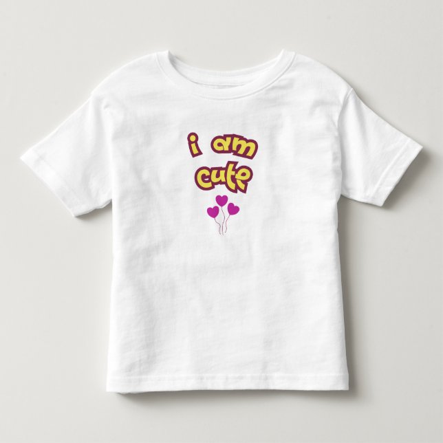 Jag är söt t shirt (Framsida)