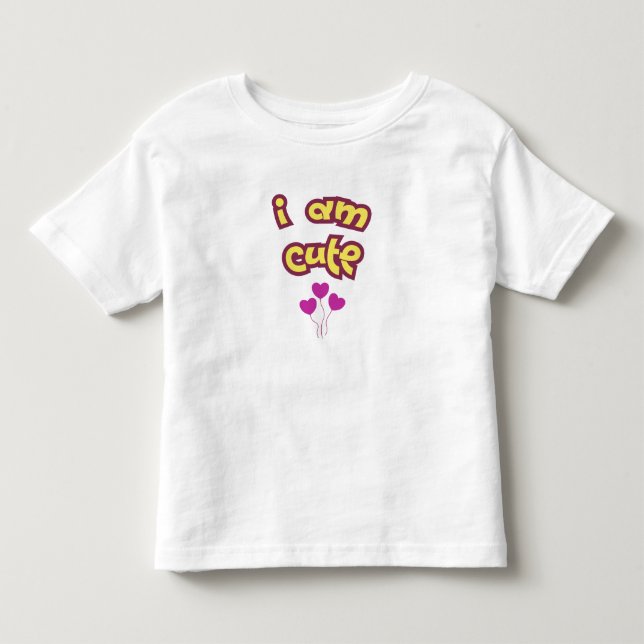 Jag är söt t shirt (Framsida)