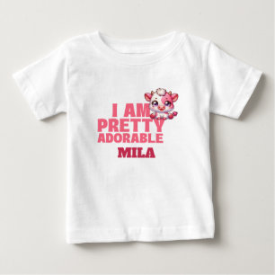 Jag är Söt-vänlig Anpassningsbar T Shirt