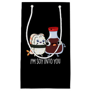 Jag är soy in i dig Cute Soy Sauce Pun Mörk BG