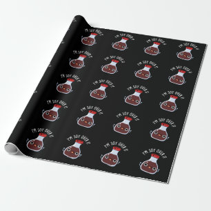 Jag är soy over it noj Soy Sauce Pun Presentpapper