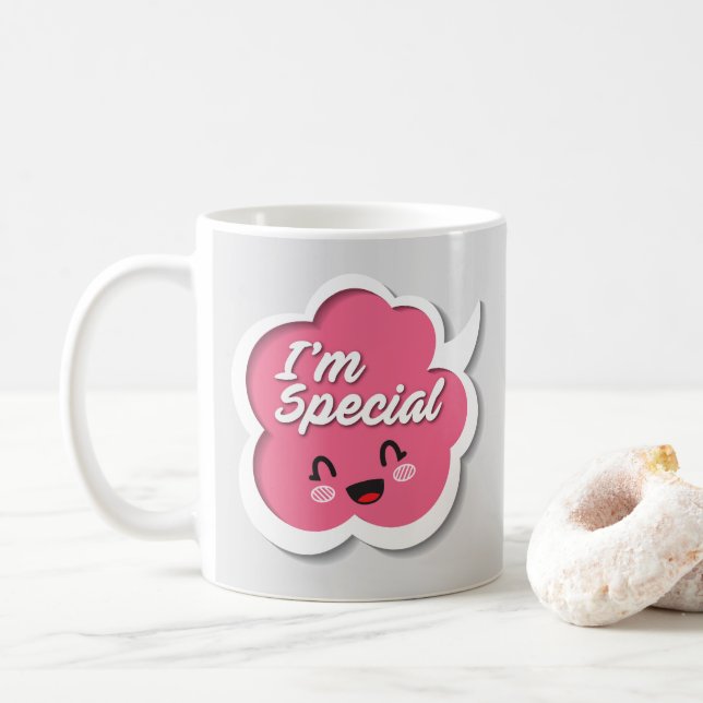Jag är Speciell Kaffemugg (Med munk)
