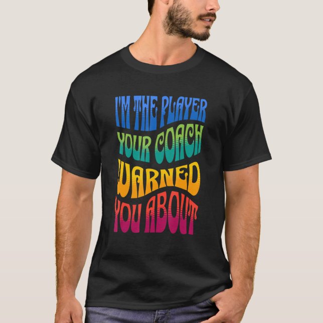 JAG ÄR SPEKAREN SOM DIN COACH VAR OM DIG T SHIRT (Framsida)