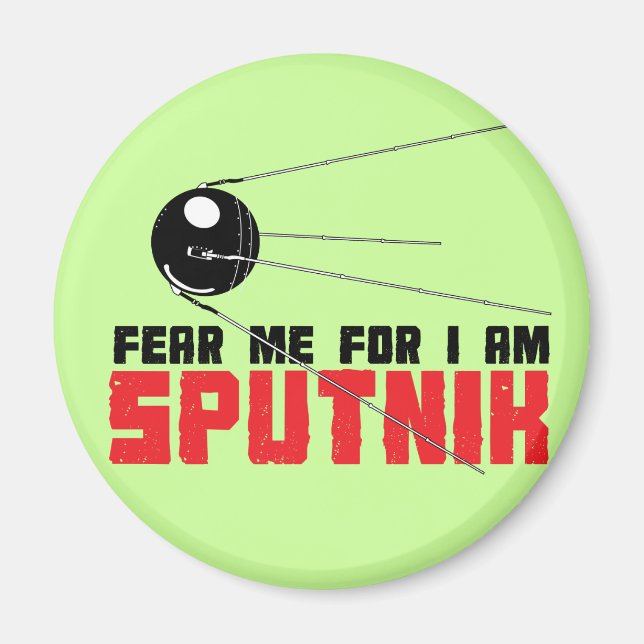 Jag är Sputnik Magnet. Magnet (Framsidan)
