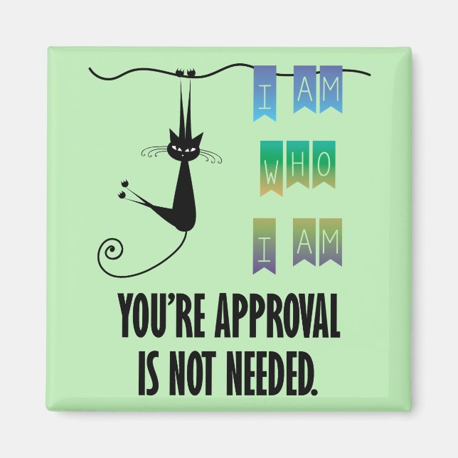 Jag är Square Magnet (Framsidan)