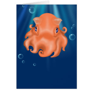 Jag är Squishy Hälsningskort