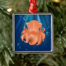 Jag är Squishy Julgransprydnad Metall