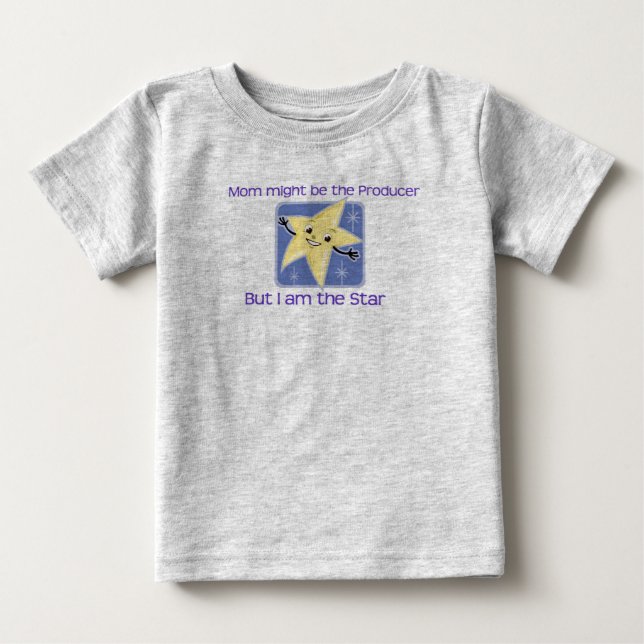 Jag är Star Baby T-shirt (Framsida)