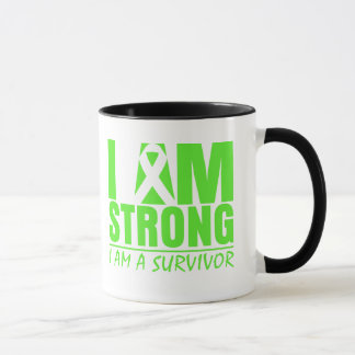 Jag är stark. Jag är en Survivor Non-Hodgkins lymp Mugg