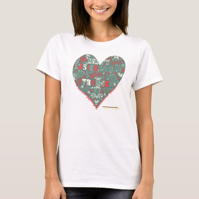 Jag är starkare t-shirt (Framsida)