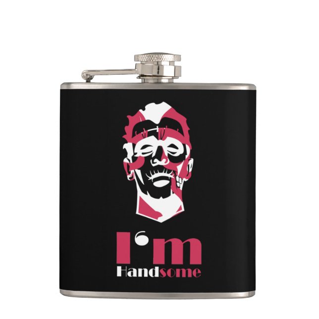 Jag är stilig abstrakt ansikte Fodral-Mate iphone  Fickplunta (Framsidan)