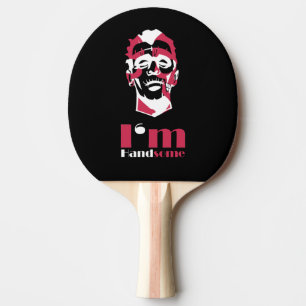 Jag är stilig abstrakt ansikte Fodral-Mate iphone  Pingisracket