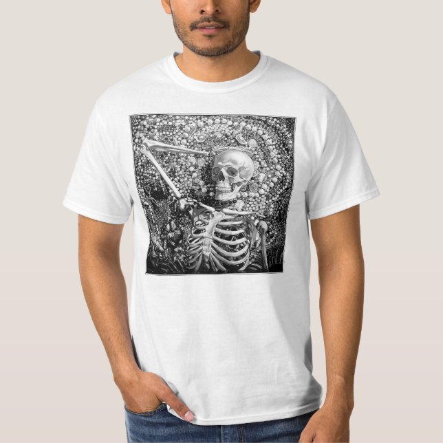 Jag är stilla i dygd t shirt (Framsida)