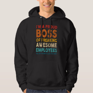Jag är stolt Chef över att frigöra Fantastisk anst Hoodie