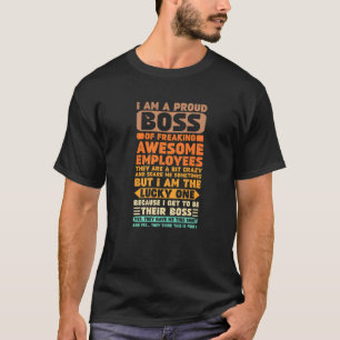 Jag är stolt Chef över att frigöra Fantastisk-anst T Shirt