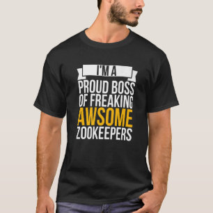Jag är stolt Chef över att frysa Fantastisk Zookee T Shirt