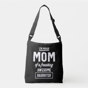 Jag är stolt Mamma av en Fantastisk-dotter. Axelväska