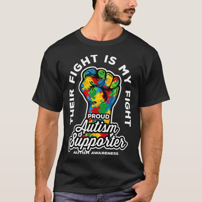 Jag är stolt över att ha stött deras kamp. t shirt (Framsida)