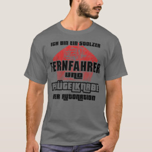 Jag är stolt över att köra lastbil och piska t shirt