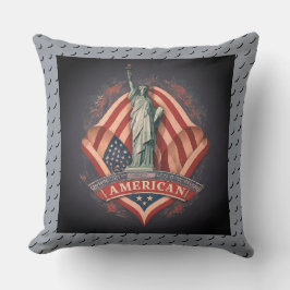 "Jag är stolt över att vara amerikan. Kudde
