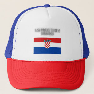 Jag är stolt över att vara en kroatisk truckerkeps