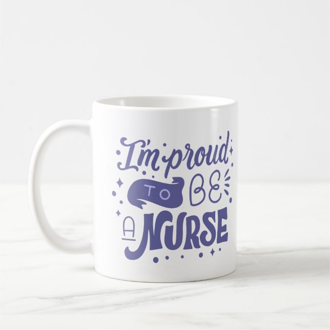 JAG ÄR STOLT ÖVER EN KURS KAFFEMUGG (Vänster)