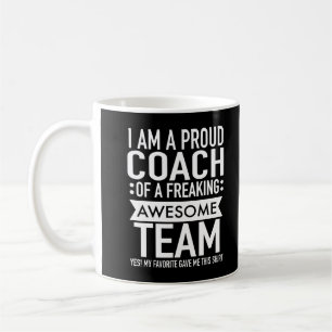 Jag är stolt över ett Freaking Fantastisk Team Lus Kaffemugg