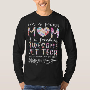 Jag är stolt över Mamma på en brinnande Fantastisk T Shirt