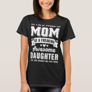 Jag är stolt över Mamma på en häftig Fantastisk-do T Shirt